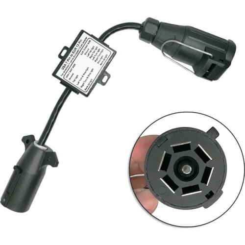 Round Trailer Light Converter Universal Electrical Replace Replacement