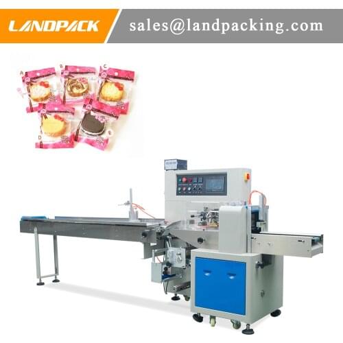 Small Cake Small Biscuit Flow Pack Packaging Machine