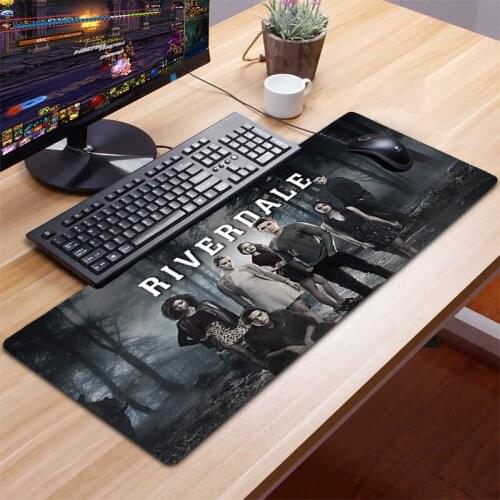 Mouse Pad Mat Computer Mousepad 900x400MM Natural Rubber XXL Mouse pad gamer desk mat PC Computer Gamer keyboard Mouse Riverdale