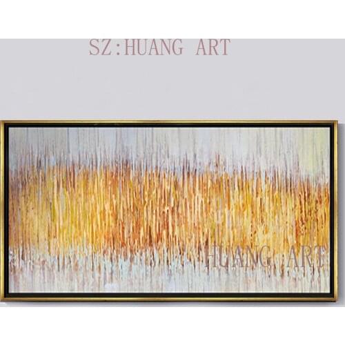 Hand-painted modern knife oil painting the canvas on the wall in the home sitting room art decoration abstract gift for lovers