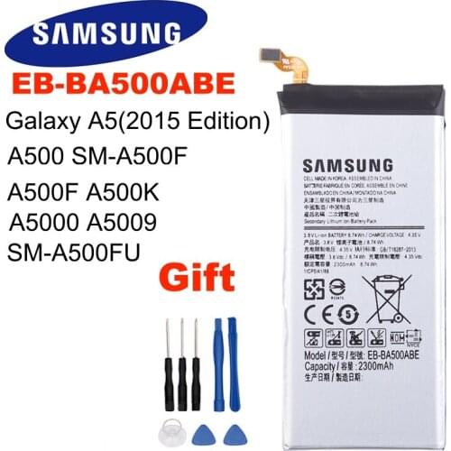 SAMSUNG Original Replacement Battery EB-BA500ABE For Samsung Galaxy A5(2015 edition) A500 SM-A500F A500F A500K SM-A500FU A5000