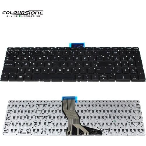SP New Laptop Replacement Keyboard For HP Pavilion 15-BP 15-BP015 15-BS 15-BW Black Keyboard (Without frame，Small Enter Key)