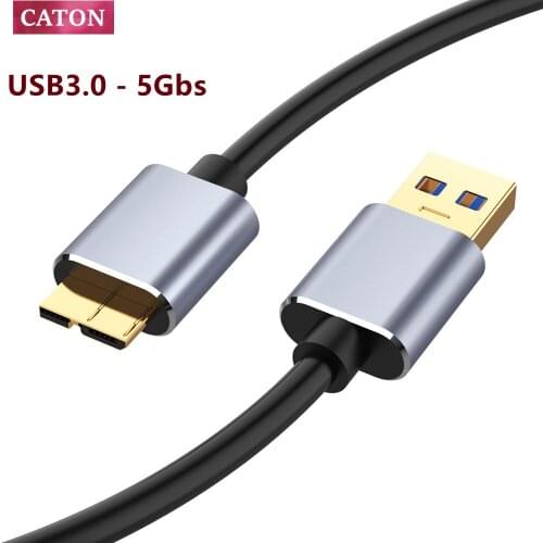 USB 3.0 To Micro B Cable 5GB Fast USB Type A Micro-B Data Cable For HDD Case SSD Case External Hard Drive Disk Cord Cable