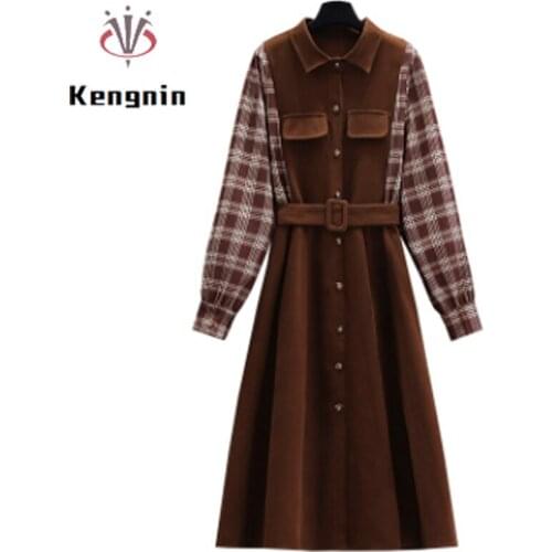 Summer Womens Dress 2021 New Loose Plus Size Women Dress Casual Cotton Patchwork Lace Ladies T-Shirts Dresses Maxi Dress KE1412