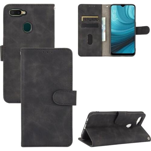 For Oppo A7 Case Luxury Flip PU Leather Card Slots Wallet Stand Case For OPPO A7 A 7 OPPOA7 Phone Bags