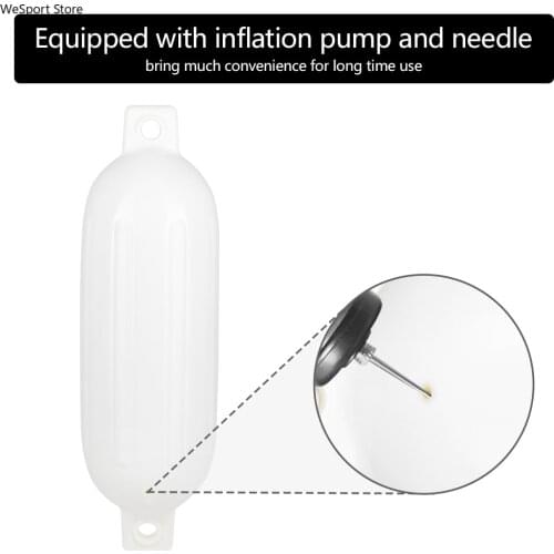 16 x 58cm/ 6.5 x 23 inch(g2) Marine Fender PVC Boat Anchor Fender Buoy Yacht Fenders Against Scuffing Mounted Horizontally