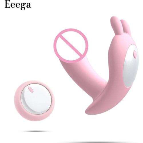 Wear Dildo Vibrator for Women G Spot Vagina Orgasm Masturbator Female Clit Stimulate Remote Control Panties Vibrators Sex Toys