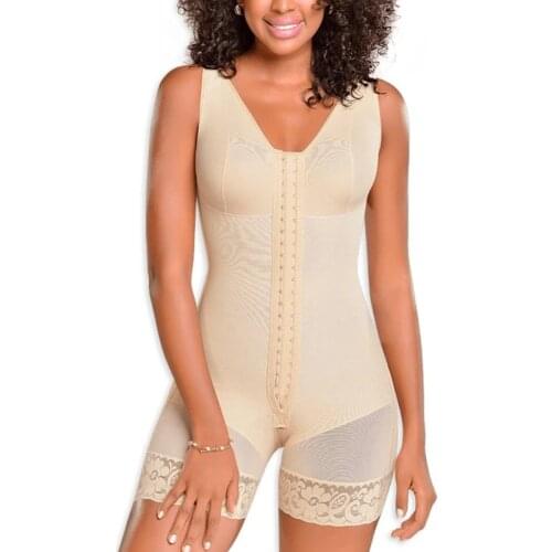 Womens Corset Skims Seamless Sculpting Breasted Tummy Bodysuit Plus Size Thigh Trimmer Fajas Reductoras Y Modeladoras Mujer