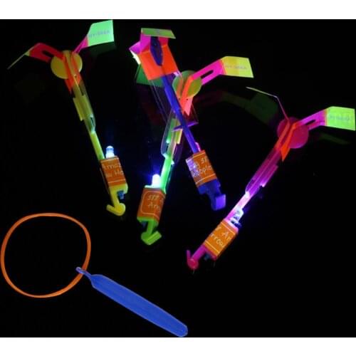 5pcs Ejection of arrows/blue light/luminous toys/crystal ball/baby toys for children/toy
