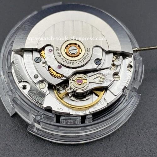 Free Shipping Swiss original ETA Mechanical Autoamtic movement 2824-2 watch movement fine grinding black screw Geneva pattern