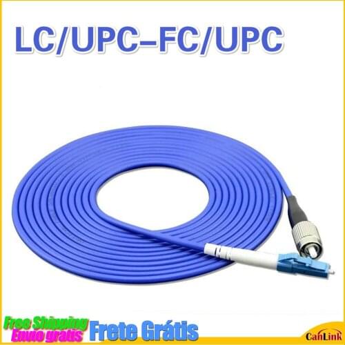 Armored LC/UPC-FC/UPC,3.0mm,Singlemode 9/125,Simplex, Optical Fiber Patch Cord Cable