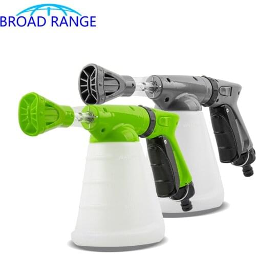 800ml Household Low Pressure Snow Foam Nozzle Connect With The Garden Hose Quick Plug Car Cleaner Flower Watering Tool