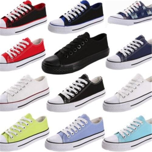 Spring and autumn canvas shoes female students new black sneakers sneakers comfortable lightweight flat shoes women