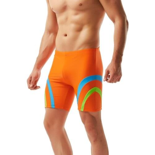 Swim Suits Boxer For Youth 3 Colors Men’s Swimwear High Quality Boarding Surfing Man Beachwear Water Sports Stripe Printed Boxer