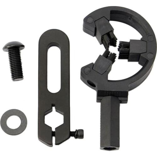 Lighter Compact Hunting Shooting Compound Archery Bow Arrow Rest Plastic Brush Aluminium Alloy Whisker Brush Biscuit L/R Hand