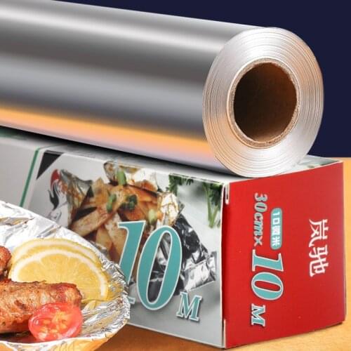 Kitchen Oil-proof Waterproof Stickers Aluminum Barbecue tin foil baking tools barbecue paper baking paper wrapped Turkey Pizza