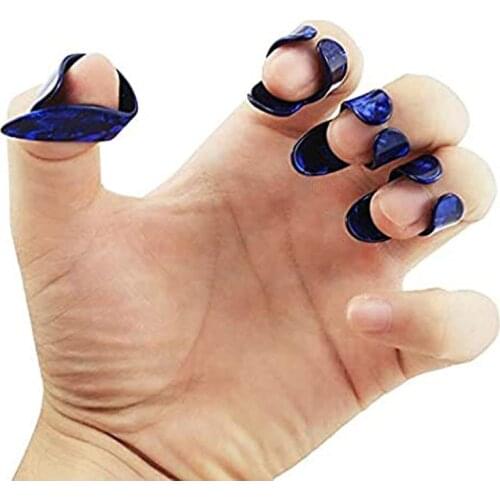 Acouway Thumb Finger Guitar Pick Acoustic Electric Celluloid Mediator Thumbpicks 1.5mm thick