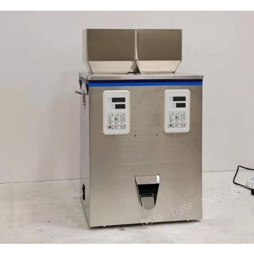 Popular New Arrival Multifunctional Double Heads Weighing Filling Machine For Coffee Tea Grain Powder
