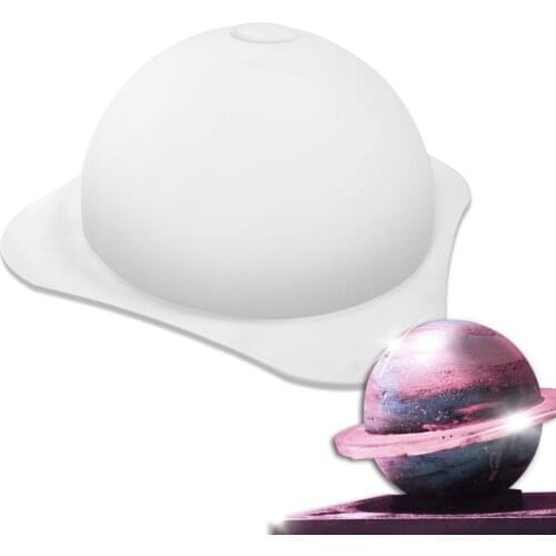 New 3D Planet Shape Cake Mold For Baking Silicone Mould Pan Mousse Chocolate Moule Silicone Bakeware Moldes De Silicona