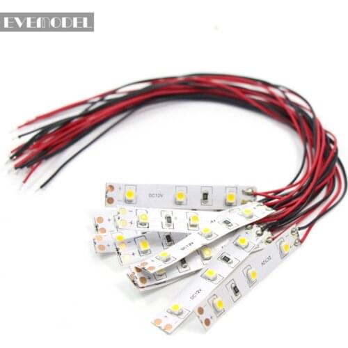 DD01M Prewired Strip Led Light Self-adhesive Flexible 12V ~18V WARM White/Bright White