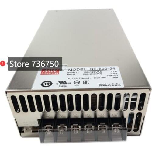SE-600-24 24V 25A Switch Power Supply Source Fonte Fuente China embroidery machine spare parts offered by store 736750