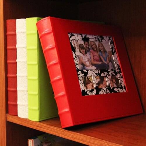 Popular style large-capacity 5-inch 720 high-grade leather photo albums, family photo albums, insert photo albums, gifts