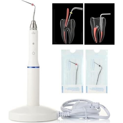 Dental Cordless Wireless Gutta Percha Obturation System Endo Heated Pen Dental Cordless Wireless Gutta Percha + 2 Tips Oral Care