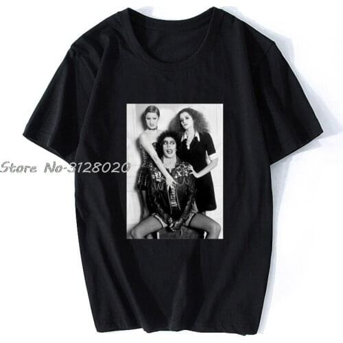 Rocky Horror Picture Show Frank-n-furter Crature Of The Night Glam Goth Gothic Riff Raff 70s Retro Vintage T-Shirt Tees
