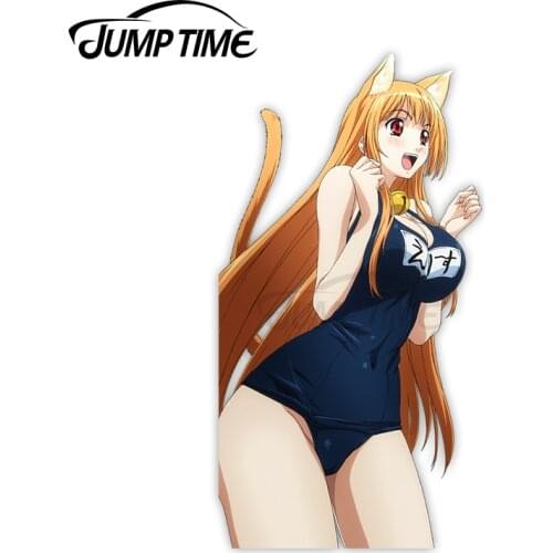 Jump Time Asobi ni Iku yo! Eris 6.9 Anime Sexy Girl Vinyl Decal Waifu Car sticker
