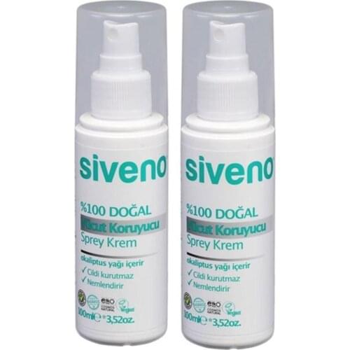 100 natural 2'li Body Protective Spray Cream 100 Ml