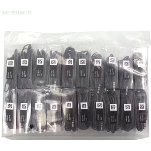 100pcs for Samsung Earphones EO IG955 3.5mm In-ear Wired Mic Volume Control Headset for Samsung Galaxy S10 S9 S8 S7 Smartphone