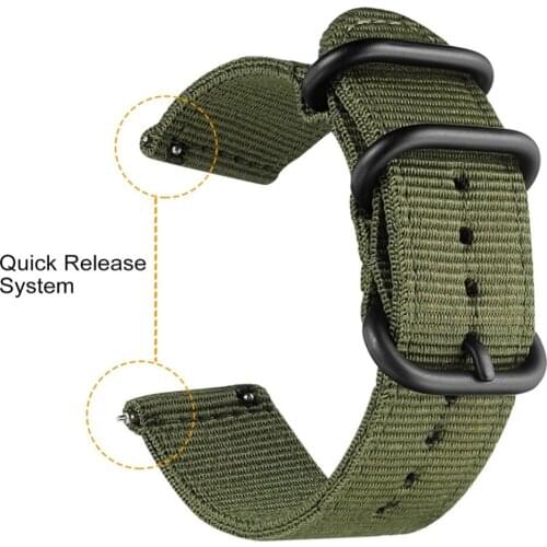 20 22mm nylon strap for Huami Amazfit BIp Lite youth Pace Stratos 2 2S watch accessories bracelet strap for Amazfit GTR 47 42 mm