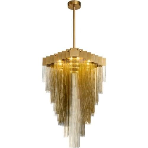 2018 Lighting French Empire Gold Large Aluminum Chandelier Lustre Chrome Chandeliers Lighting Modern Chandeliers Hotal Lighting