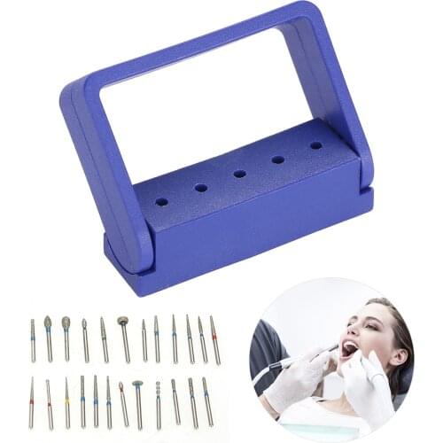 5 Colors 5 Holes Dental Disinfection Box Autoclave Sterilization Case for Needles