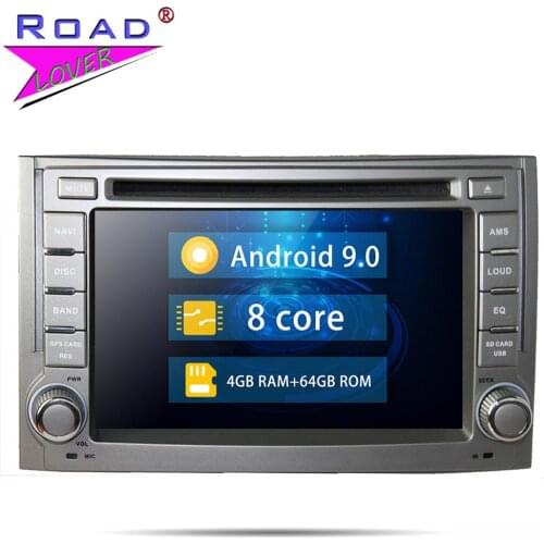 Car Radio Android 9.0 DVD Player 6.2'' Autoradio For Hyundai H1 2011-2012 Stereo GPS Navigation Navi 2 Din Octa Core Head Unit