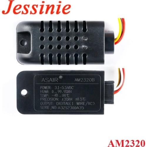 AM2320 Digital Temperature and Humidity Sensor Module AM2320B IIC I2C Output Replace SHT20 SHT10 with 25CM Connection Line