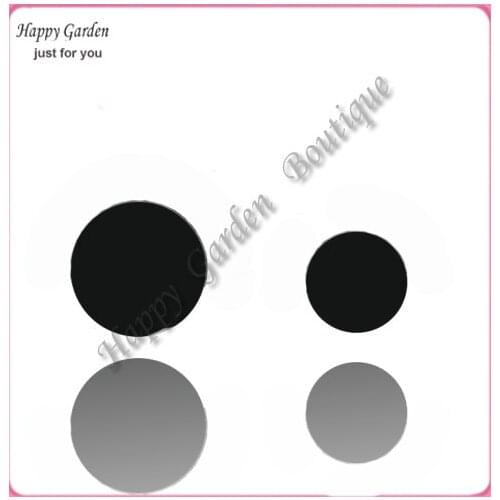 DIY Black felt circle can choose size free shipping