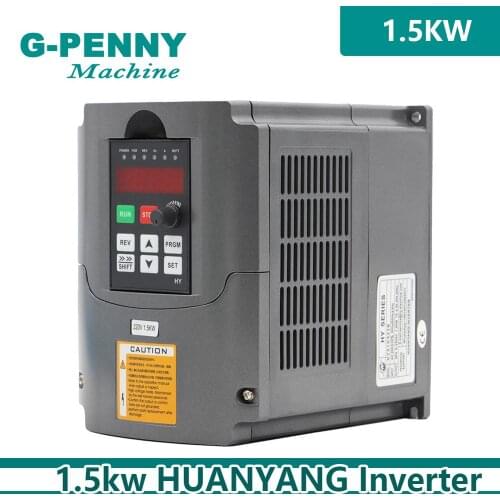 220V 1.5kw VFD Variable Frequency Driver cnc spindle motor driver speed control Inverter Input 1or 3HP 220V Output 3HP 220V