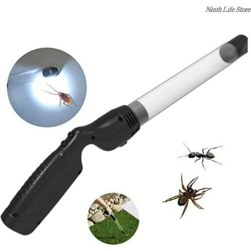 New Electronic Insects Catcher Suction Trap Tube Handheld Bug Fly Vacuum Cleaner Household Insects Fly Catcher Pest Trap Control