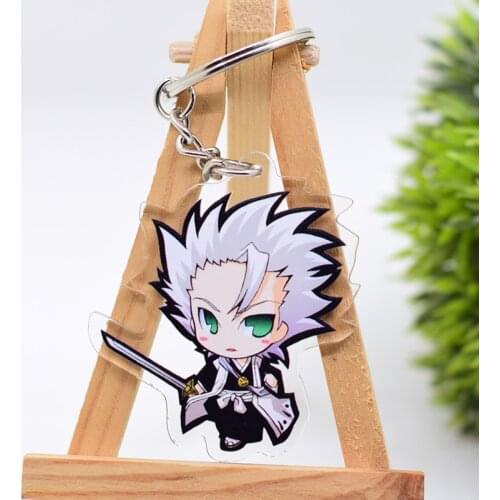 Bleach Keychain Anime Acrylic Cartoon Keyring WL0519