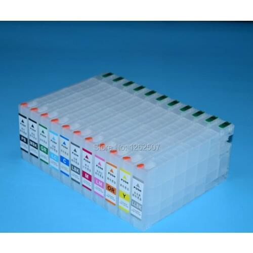 11Colors 200ml Empty ink cartridge with ink bag for Epson Stylus Photo 4900 Printer (with ARC chip)