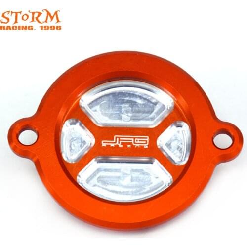 CNC Billet Engine Oil Filter Cover Cap For KTM SX-F XC-F EXC 450 500 DUKE RC 125 200 390 DUKE 690 ENDURO SMC SM SMR 1190 RC8