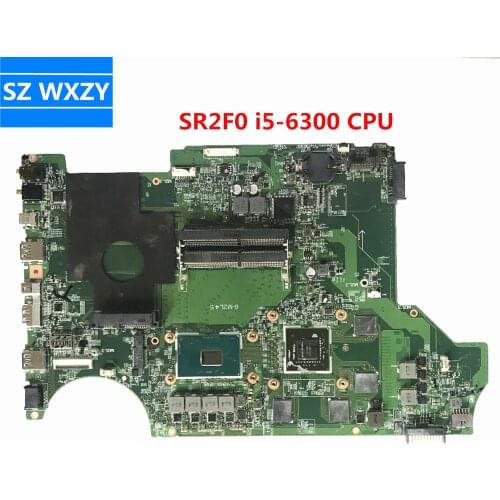 For MSI MS-16J51 VER: 1.0 Laptop Motherboard DDR4 With SR2F0 i5-6300 CPU N16P-GX-A2 GPU MB 100% Tested Fast Ship