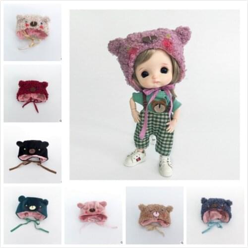 New Cool Doll Clothes Fashion Work Hat for ob11,obitsu11,holala, 1/12bjd doll clothes accessories for doll
