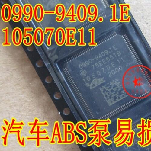 Original New 0990-9409.1E 105070E11 IC Chip Car ABS Computer Board Auto Automotive Parts Accessories