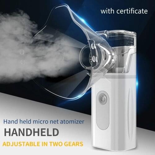 Portable Silent Nebulizer Handheld Autoclean Inhale Nebulizer for kids Adult Atomizer Mesh Asthma Inhaler Inhalador