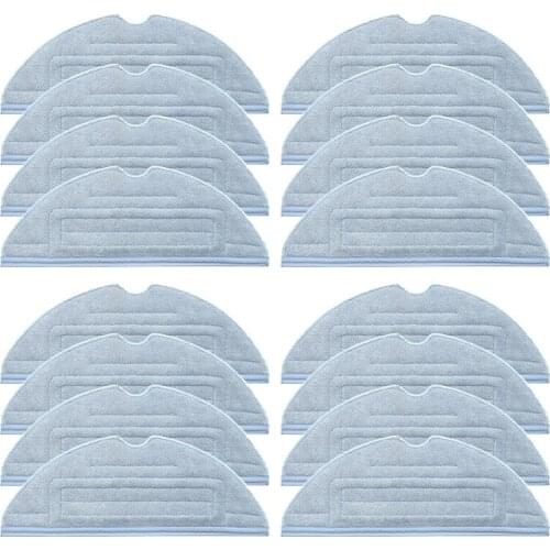 16Pcs Replacement Mop Cleaning Cloth for Roborock S7/T7/T7 Plus Robot Vacuum Cleaner Spare Parts