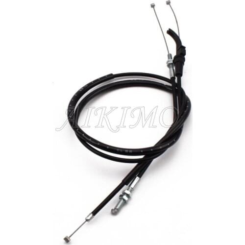 Motorcycle Throttle Steel Cable Rope Brake Oil Accelerator Control Wire Line for Kawasaki Ninja 250R EX250 2008-2012