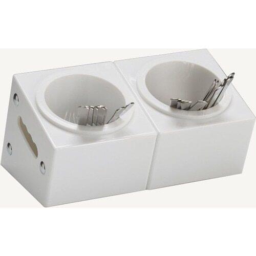 Zicco Fork Spoon Stand Double-Eyed Polycarbonate The Spoon Holder Spoon Küver Container