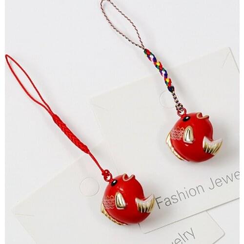 Japanese Lucky Fish Smart Phone Strap Lanyards for iPhone/Samsung case Keys Decoration Mobile Phone Strap Rope Phone Charms